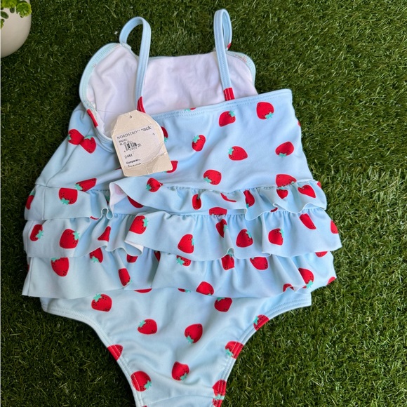 Tucker + Tate one piece strawberry swimsuit size 24 months New with tags - Picture 4 of 5